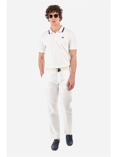 MAN POLO S/S PIQUET STRETCH LA MARTINA | YMP006-PK001/00001